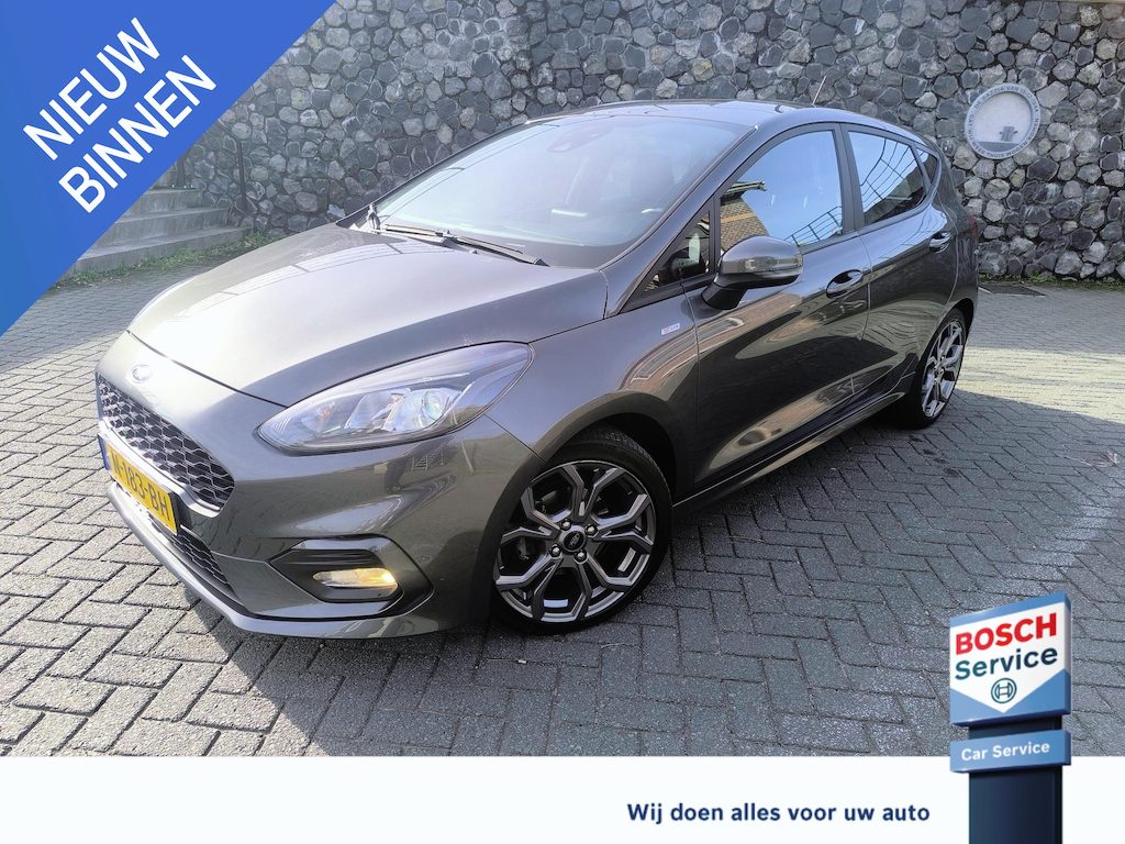 Ford Fiesta 1.0 EcoBoost Hybrid ST-Line X 125PK, carplay&android, cruise en climate control, Dab audio, led verlichting