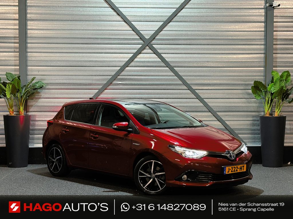 Toyota Auris 1.8 Hybrid Executive LED/NAVI/PANO/CRUISE/LANE-ASSIST/CAMERA/CLIMATE/BT-AUDIO/DEALER-ONDERHOUDEN/GARANTIE