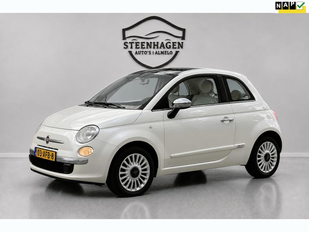 Fiat 500 1.2 Lounge panoramadak