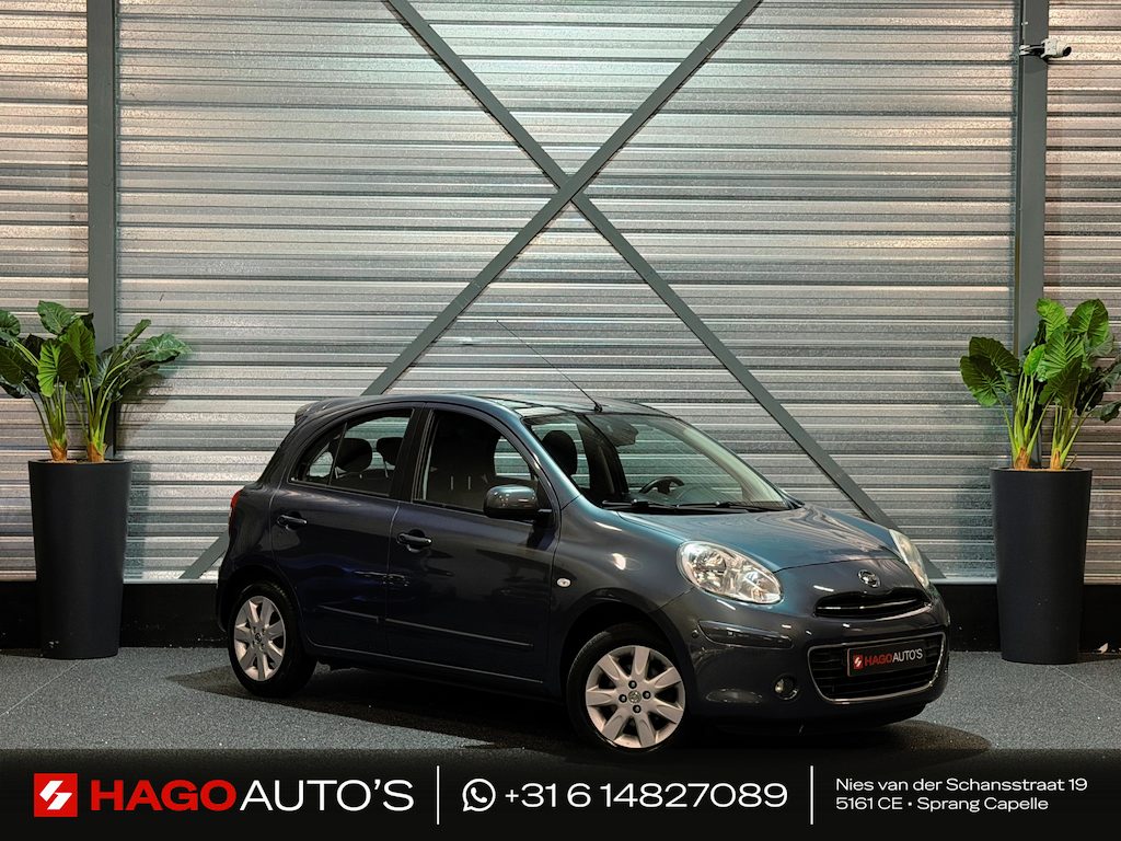 Nissan Micra 1.2 DIG-S Tekna AIRCO/PANO/CRUISE/NAVI/CLIMATE/KEYLESS/PDC/BT-AUDIO/12-MND-GARANTIE