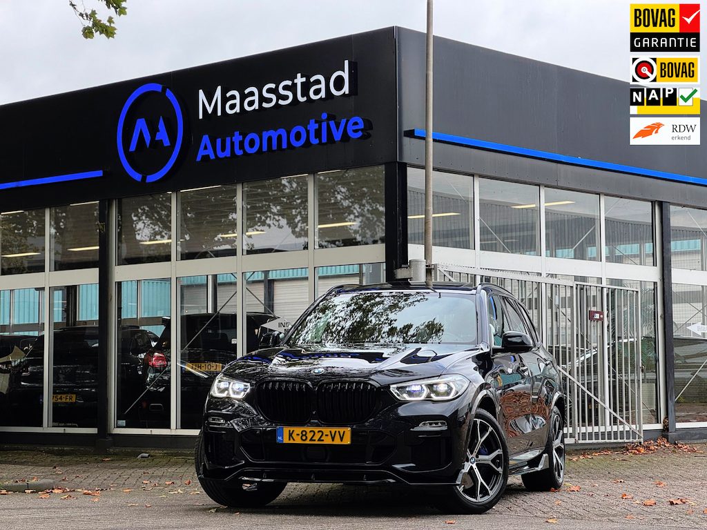 BMW X5 XDrive45e High Executive NLauto 100% Dealer ond. Drive Pilot Mpakket 400 PK Pano Luchtvering Headup