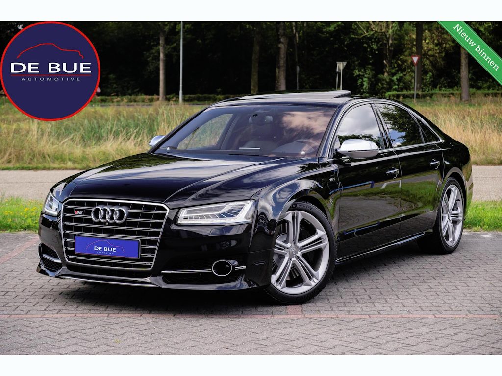 Audi S8 4.0 V8 TFSI S8 Quattro MY 2015|Org.NL NAP|1ste Eig.|B&O Advanced|Nachtzicht|Panoramadak|Soft Close|Massage|Top Conditie|Dealer Onderhouden