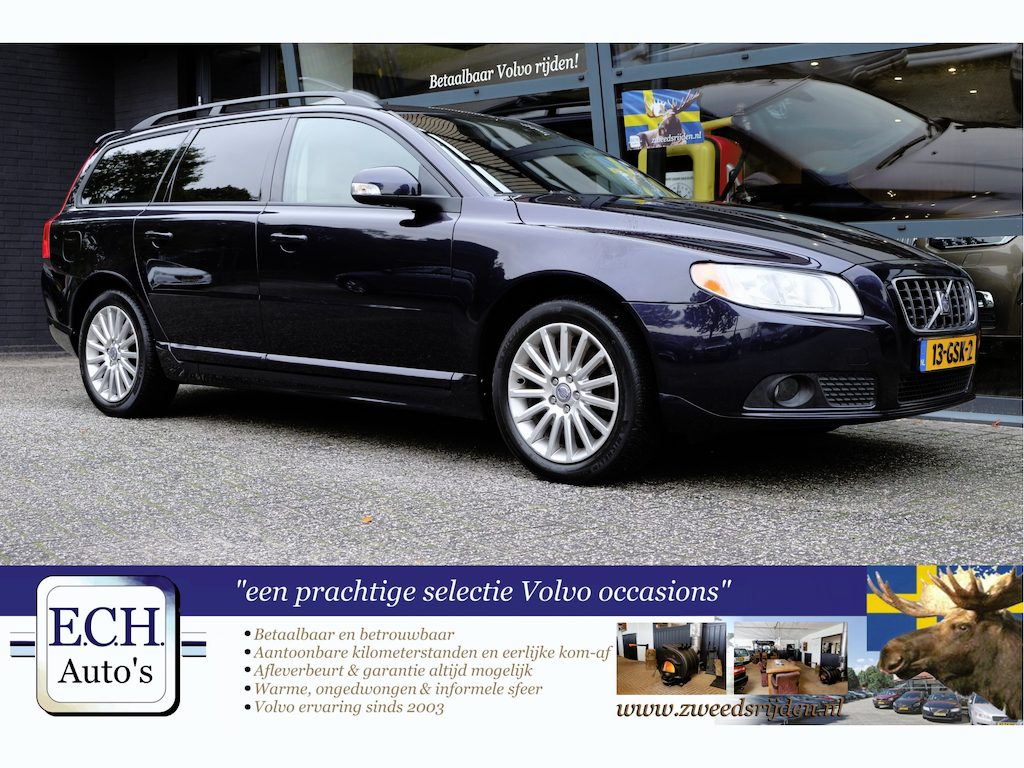 Volvo V70 2.5T 200 pk Aut. Leer, Trekhaak, 17 inch, Navi