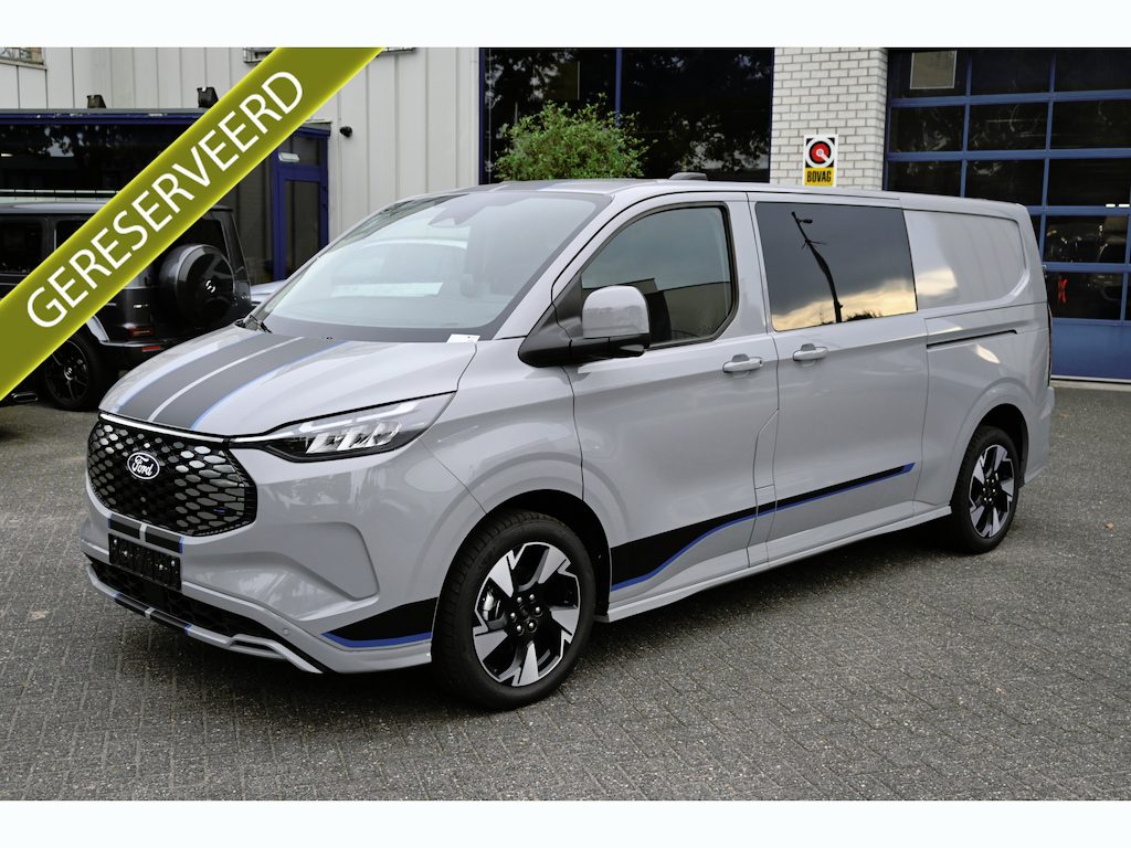Ford E-Transit Custom Sport L2 DC 320 71 kWh Trekhaak elektrisch, 360 Camera, LED, ACC