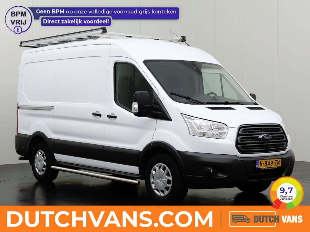 Ford Transit 2.0TDCI L2H2 Imperiaal | Trekhaak | Wpl Inrichting | Airco | Cruise | 3-Zits