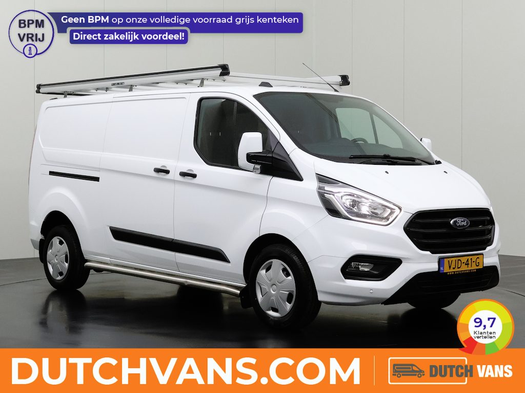 Ford Transit Custom 2.0TDCI Lang Imperiaal | Trekhaak | Airco | Cruise | Betimmering