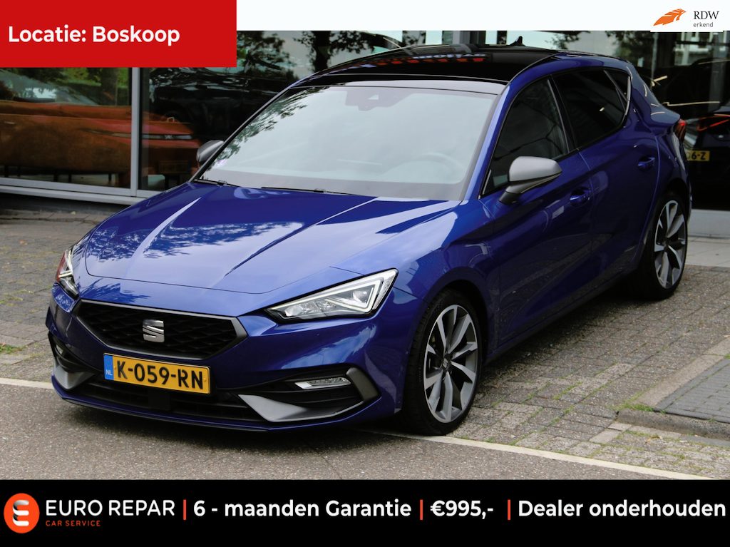 SEAT Leon 1.5 eTSI FR Launch Edition PANO-DAK AUTOMAAT!
