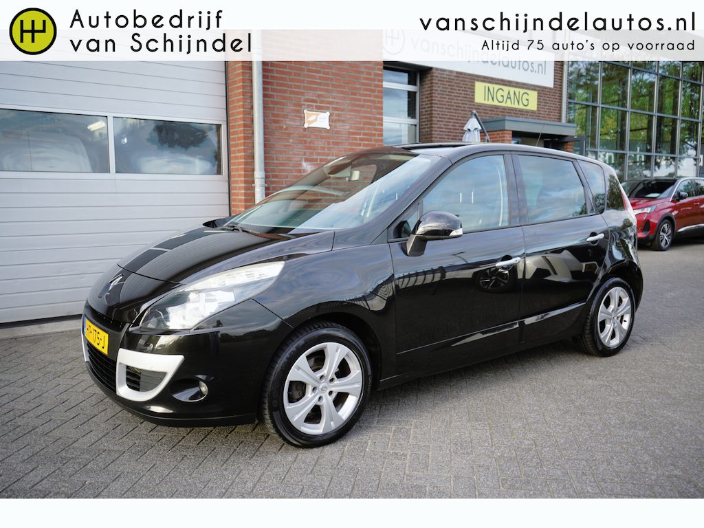 Renault Scenic 1.4 TCE 131PK DYNAMIQUE TREKHAAK NAVIGATIE ECC AIRCO CRUISECONTROL PARKEERSENSOREN 17INCH CARKIT PARROT 4X ELECTR.RAMEN/SPIEGELS