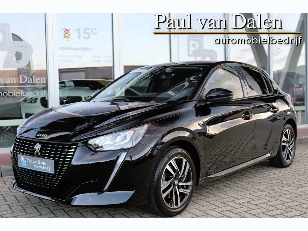 Peugeot 208 1.2 100PK ALLURE PACK Navi Carplay | Camera | Pdc | Stoelverw. | Cruise | Keyless | Led | Privacy Glas | 16 Inch Lm |