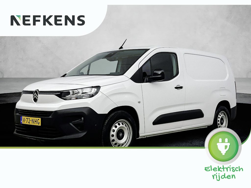 Citroën E-Berlingo 136pk L2 50 kWh | Accu 99% | Airco | Parkeersenoren | Camera | Cruise Control | Vloerplaat | Dodehoekbewaking