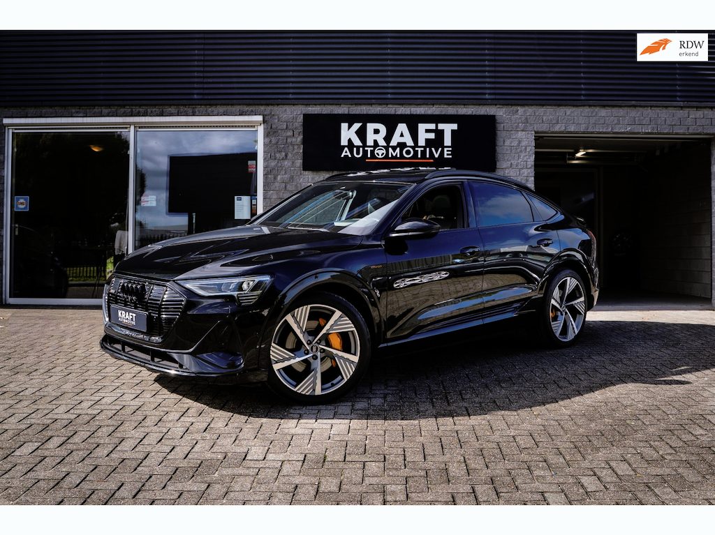 Audi e-tron Sportback 55 quattro S-Line BLACK EDITION 95 kWh | BTW-auto | Pano | Head-Up | 360 Camera | ACC | Top staat! |