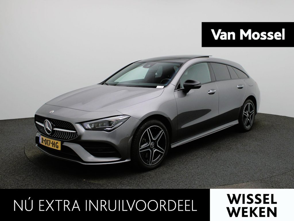 Mercedes-Benz CLA Shooting Brake 250 e Business Solution AMG Limited | PANORAMADAK | ACHTERUITRIJCAMERA | SFEERVERLICHTING | WIDE SCREEN | STOELVERWARMING | MULTIBEAM LED | CLIMATE CONTROL | CRUISE CONTROL |