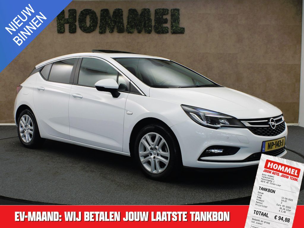 Opel Astra 1.4 Online Edition - ORIGINEEL NEDERLANDSE AUTO - AFNEEMBARE TREKHAAK - TREKGEWICHT 1450 KG - AFKOMSTIG VAN 2E EIGENAAR - SCHUIFDAK - NAVIGATIE - CLIMATE CONTROL - CRUISE CONTROL - CAMERA