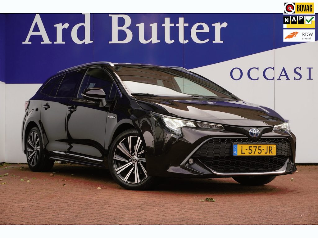 Toyota Corolla Touring Sports 2.0 Hybrid Dynamic+Led+Leder+stoel-verw+Vitrual+Apple-care+Camera+17"Lmv = ORIG/NL-TOP DEALER ONDH