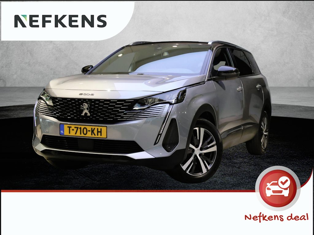 Peugeot 5008 SUV Allure Pack Business 130 pk Automaat | Navigatie | Dodehoekwaarsch. | 7-zits | Elektrische kofferbak | Parkeercamera voor/achter