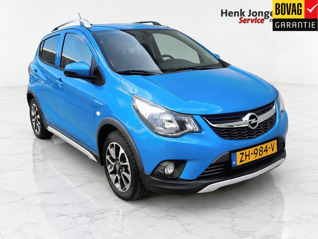Opel Karl 1.0 Rocks Online Edition (4.795 KM!!!) Rijklaar “Sinds 1970 | 5.000+ reviews | Score 9,5 | Service zoals ’t hoort” Henk Jongen Auto's in Helmond,  al 50 jaar service zoals 't hoort!