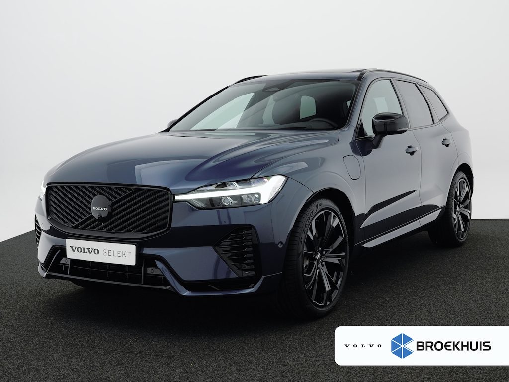 Volvo XC60 T6 Recharge AWD Plus Black Edition | Luchtvering | Head-Up | Harman/Kardon | 360° | Panoramadak | Nappa Sportstoel