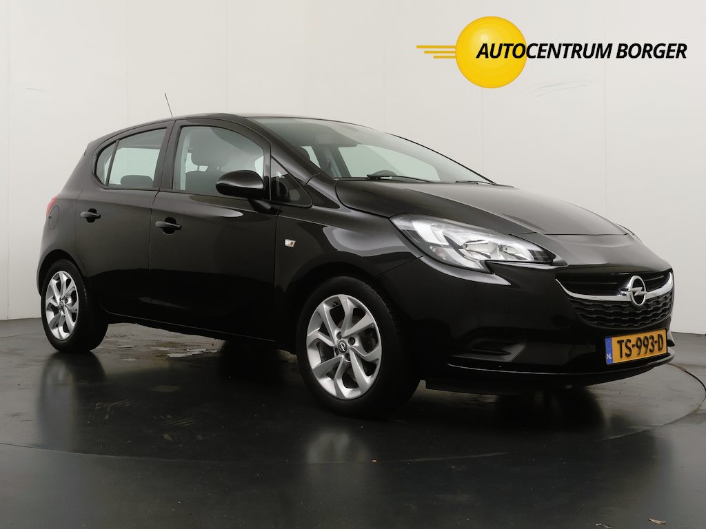 Opel Corsa 1.4 Online Edition 5DRS / Parkeersensoren / Airco / Cruise / Navi LM Velgen