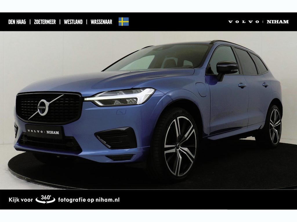 Volvo XC60 T6 RECHARGE AWD R-DESIGN -PANO.DAK|HARMAN/KARDON|GEVENT.LEDER|360°CAM|HEAD-UP DISP.|POWER-SEATS|ADAP.LED|PRIVACY.GLAS|21"