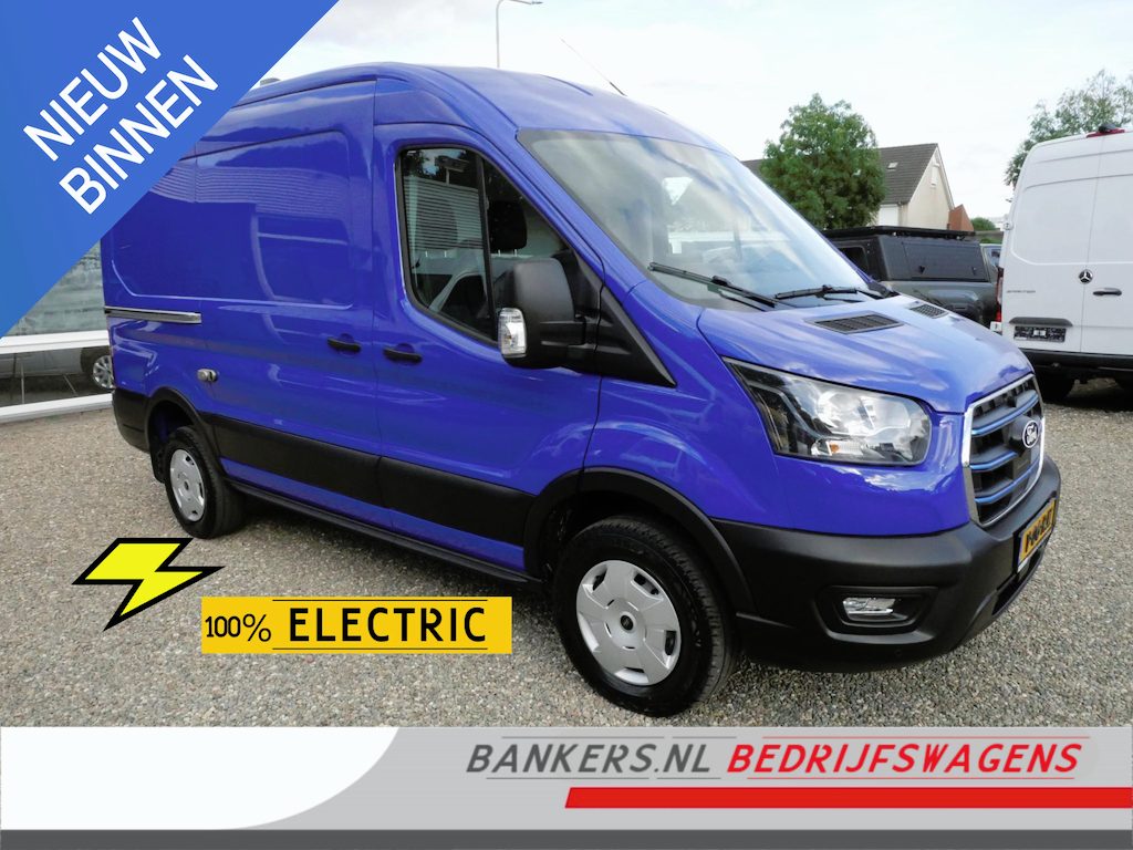 Ford E-Transit 68KWh accu 184PK L2H2 Airco Camera Nieuw