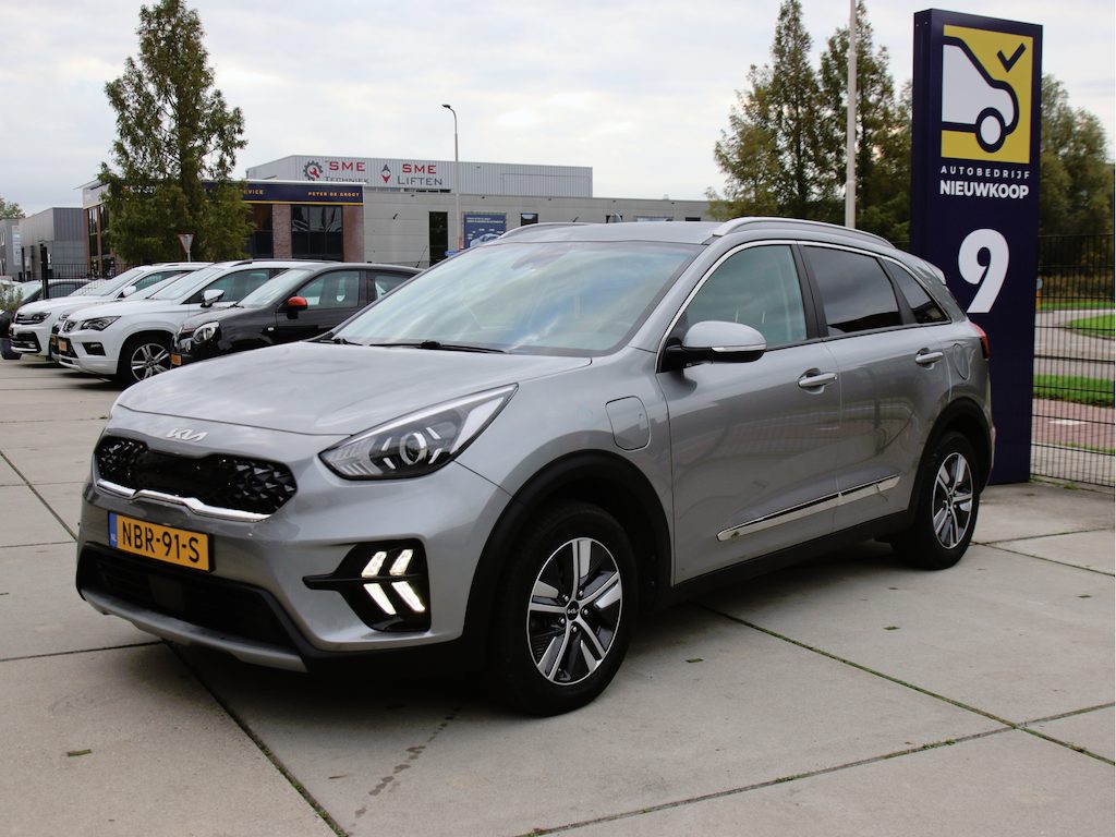 Kia Niro Hybrid 1.6 GDi PHEV DynamicPlusLine Camera-Carplay, Stoel- & Stuurvw, LMV, 2x PDC Herfst aanbieding!