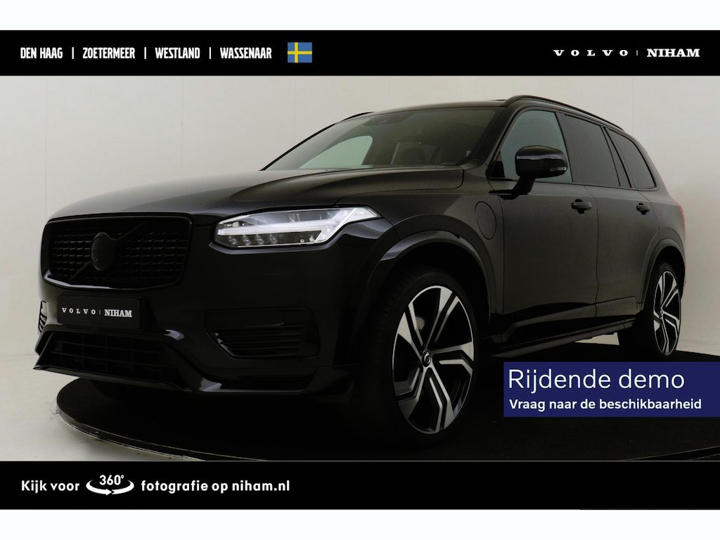 Volvo XC90 T8 RECHARGE AWD R-DESIGN -PANO.DAK|HARMAN/KARDON|POWER-SEATS|HEAD-UP DISP.|360°CAM|PRIVACY.GLAS|BLACK.BADGE|TREKHAAK|22"WINTERBANDEN