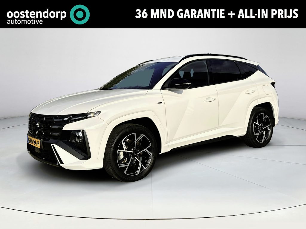 Hyundai Tucson 1.6 T-GDI PHEV N Line Edition | Apple CarPlay/android auto | Stoel en stuurverwarming | Parkeersensoren voor en achter | Dodehoekdetectie | Keyless entry en start |