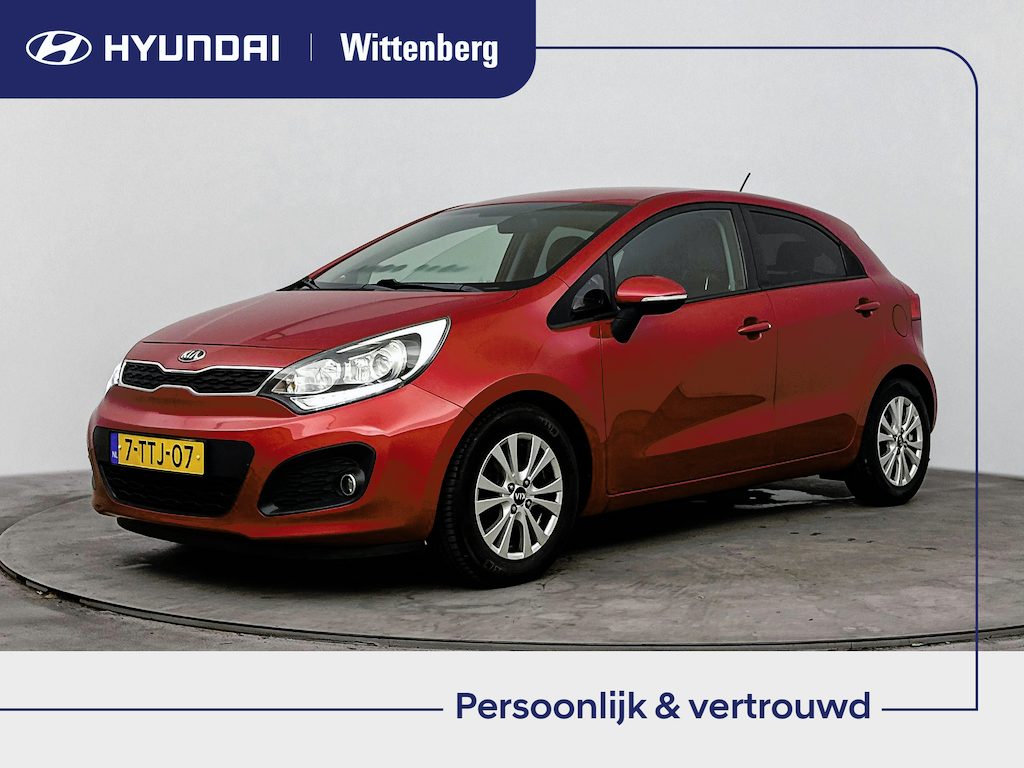 Kia Rio 1.2 CVVT World Cup Edition | Cruise control | Airco | Start/stop | Elektrische ramen | Lederen bekleding |