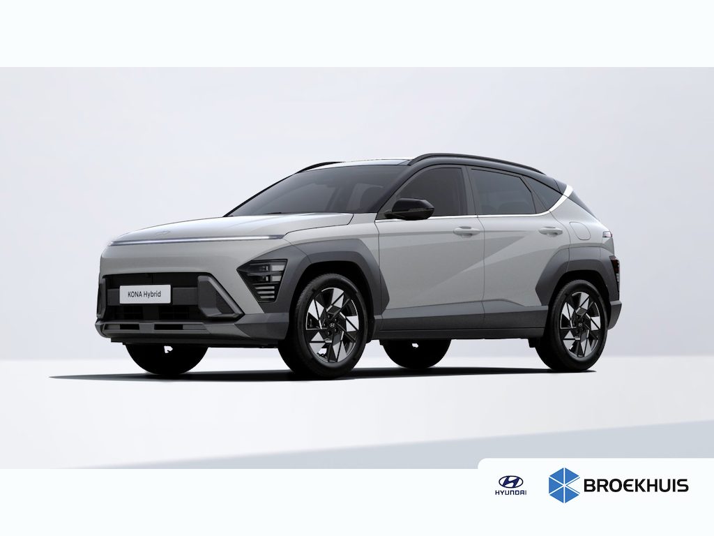 Hyundai Kona 1.6 GDI HEV Premium Sky | €4500,- korting !! | vanaf 419,- Private Lease p/m !