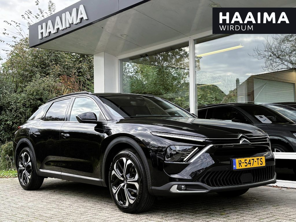 Citroën C5 X 1.2T 130pk Automaat Business Plus | Trekhaak | Lederen bekleding | PHC Vering | Achteruitrijcamera | Head-up | Dodehoek detectie