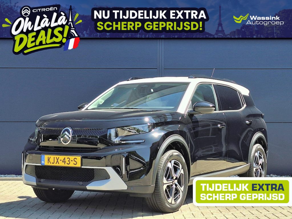 Citroën C3 Aircross 1.2 Hybrid 145pk Max VOORRAADVOORDEEL | Trekhaak Afn. | Navigatie | Camera | Cruise Control | Climate Control