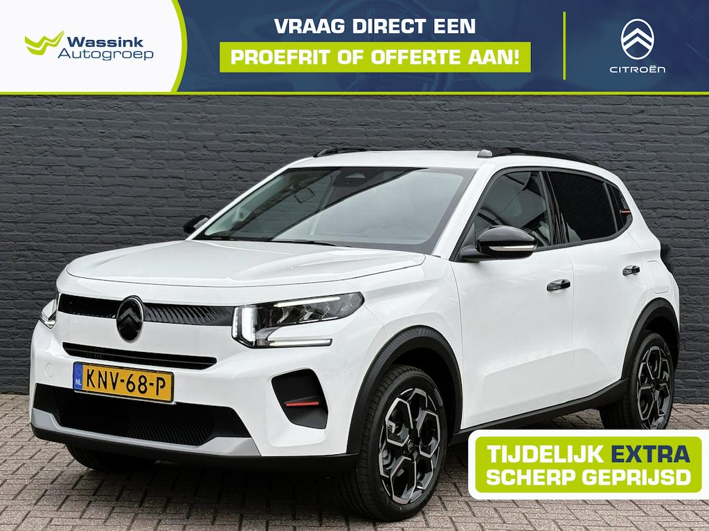 Citroën C3 1.2 Hybrid 110 pk Max Automaat VOORRAADVOORDEEL | Navigatie | Apple Carplay/Android Auto | Camera | Climate Control