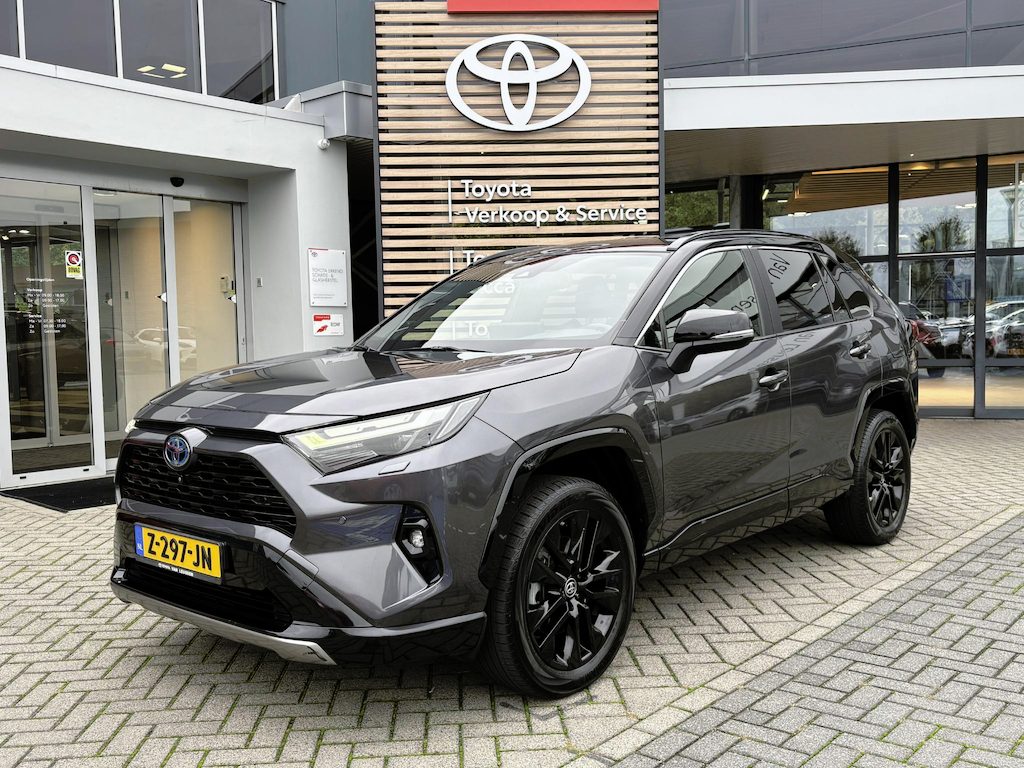 Toyota RAV4 2.5 HYBRID BI-TONE JBL-AUDIO STUUR/STOELVERWARMING 360CAMERA 19''INCH ELEK-STOEL + KLEP VOORRUITVERWARMING