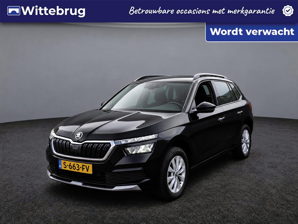 Skoda Kamiq 1.0 TSI Sport Business / Navigatie / App connect / Camera / Parkeersensoren achter / Lichtmetaal 16 inch /