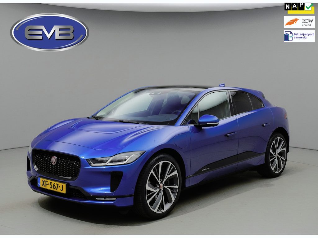 Jaguar I-Pace EV400 pk First Edition 90 kWh, VOL OPTIES, panoramadak, 22 inch, dealer onderhouden, NL auto met nap