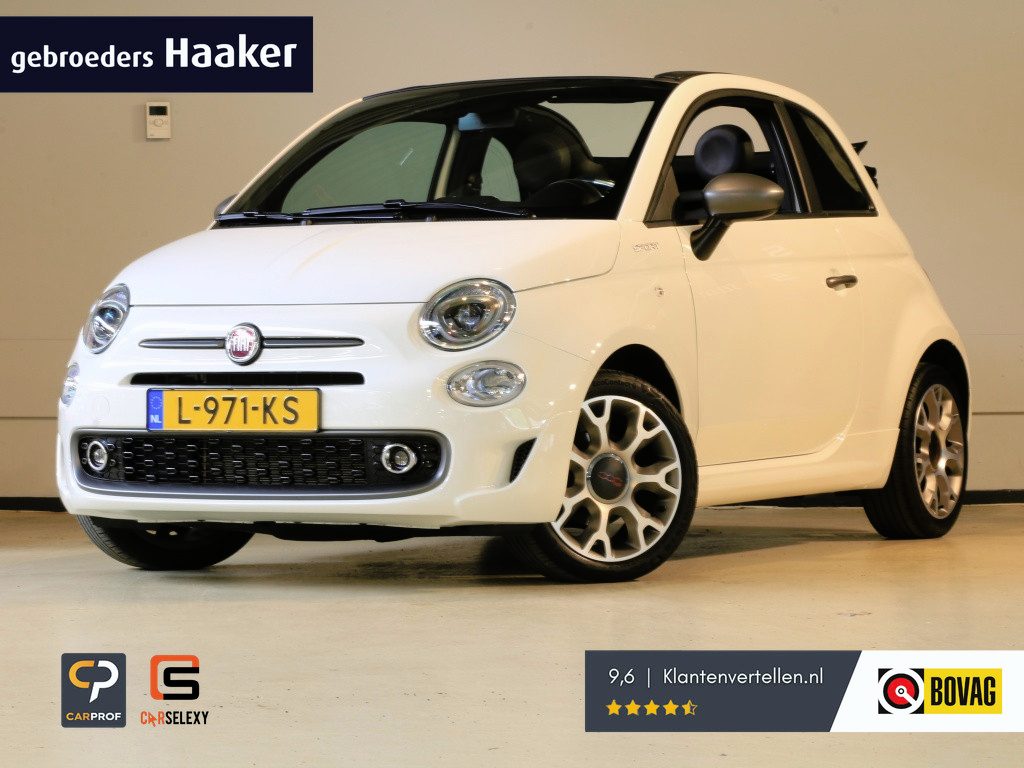 Fiat 500C 1.0 Hybrid Sport | 12 mnd BOVAG garantie | RIJKLAARPRIJS!