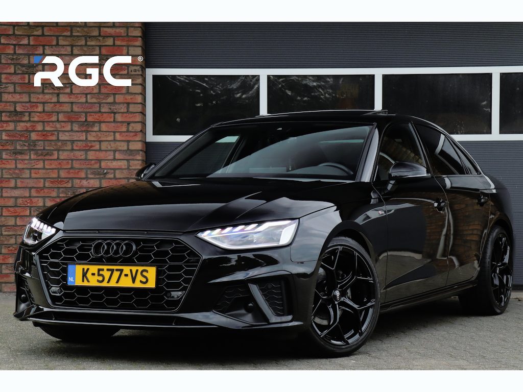Audi A4 Limousine 35 TFSI S edition, Zwart optiek, schuifdak