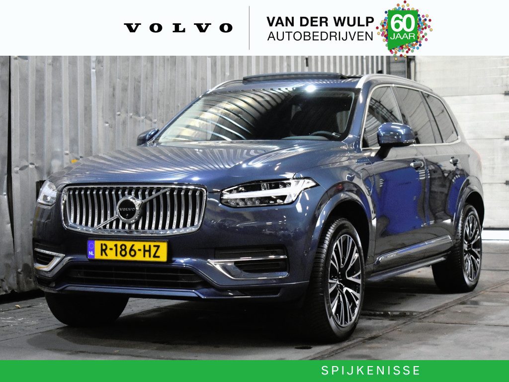 Volvo XC90 T8 455PK AWD Ultimate Bright | Trekhaak | Leder | 360 Camera | Schuifdak |