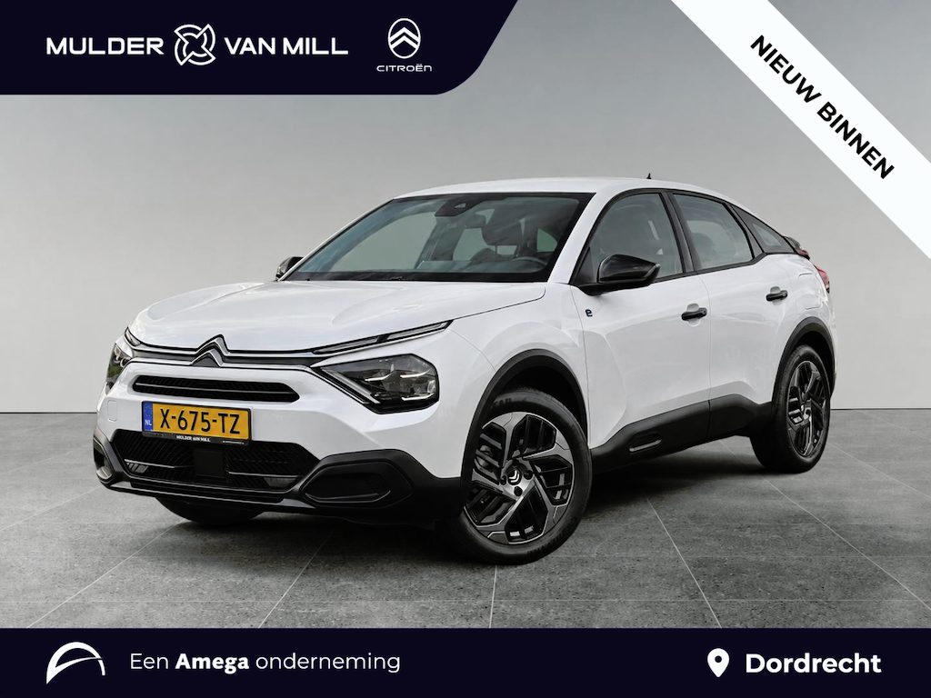 Citroën E-C4 You EV 50kWh 136pk AUTOMAAT | CAMERA | CLIMA | PARELMOER! | DRAADLOOS APPLE CARPLAY / ANDROID AUTO | DAB+ | CRUISE CONTROL