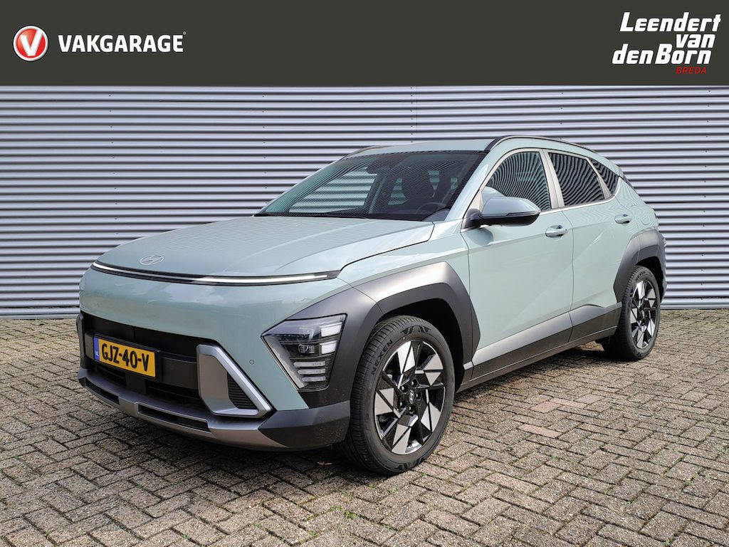 Hyundai Kona 1.6 GDI HEV Comfort Smart AUTOMAAT | Trekhaak | Stoel/Stuur verwarming | Camera | Navigatie | Adaptieve Cruise | Apple Carplay/Android Auto | Hybride