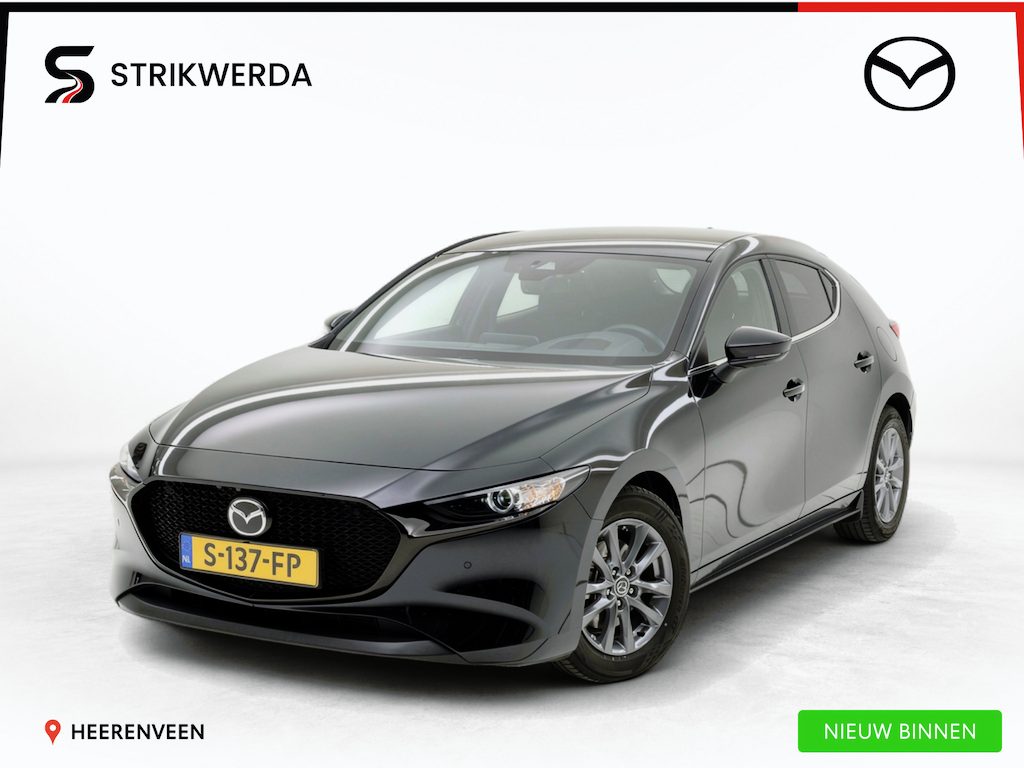 Mazda 3 2.0 e-SkyActiv-X M Hybrid 186 Comfort | Stoel-stuurverwarming | BSM | HUD | BTW-auto