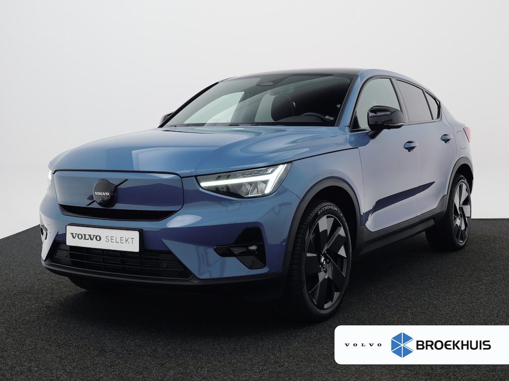Volvo C40 Single Extended Ultimate 82 kWh | 360° | Harman/Kardon | Adaptive Cruise | Trekhaak | Elek stoelen | Stoel- & stuurverwarming | BLIS