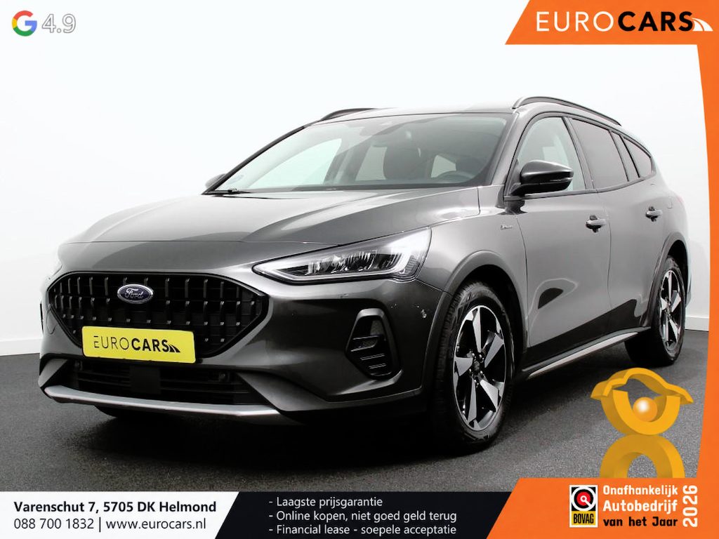 Ford Focus Wagon 1.0 EcoBoost 155pk Hybrid Active X Automaat Adaptive Cruise Control met Stuurhulp Camera B&O Navigatie Apple CarPlay Climate Control Park Assist DAB Parkeersensoren