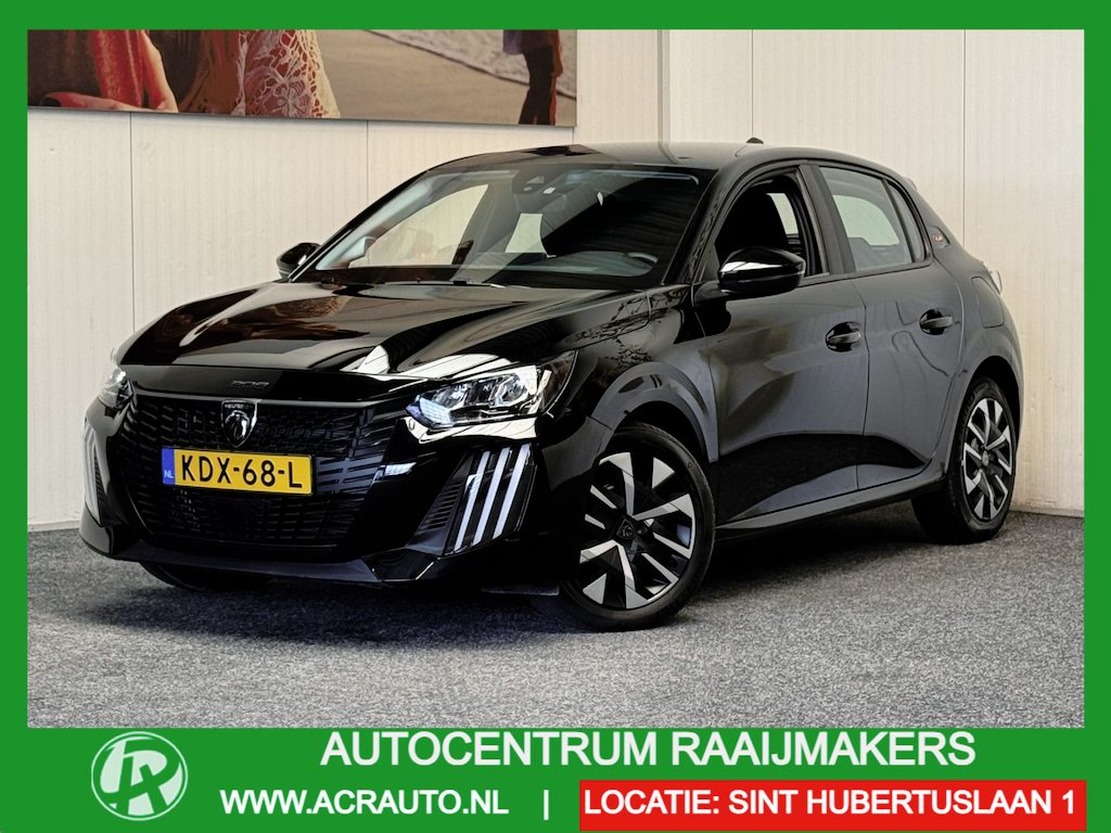 Peugeot 208 1.2 STYLE 100PK MODEL 2025 NAVIGATIE CRUISE CONTROL APPLE CARPLAY/ANDROID AIRCO BLUETOOTH TELEFOON RIJSTROOKSENSOREN PDC ZEER MOOI !!