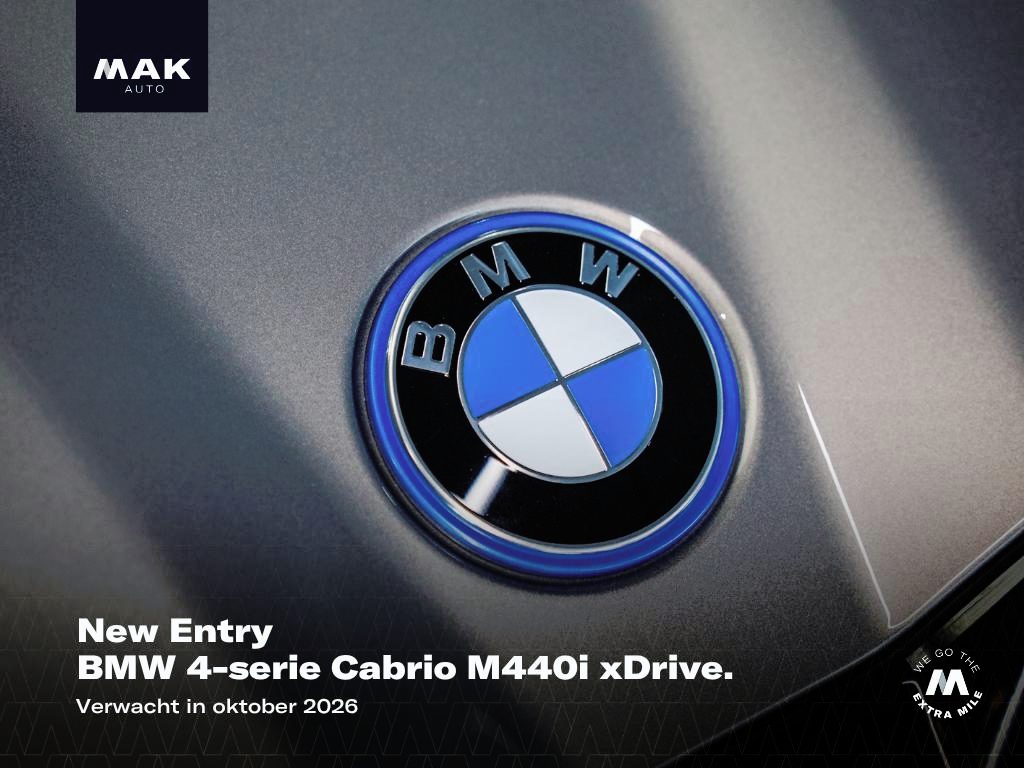 BMW 4-Serie Cabrio M440i xDrive M Sport Pro , tr.haak, H/K, 19", HUD, ACC, leder, keyless