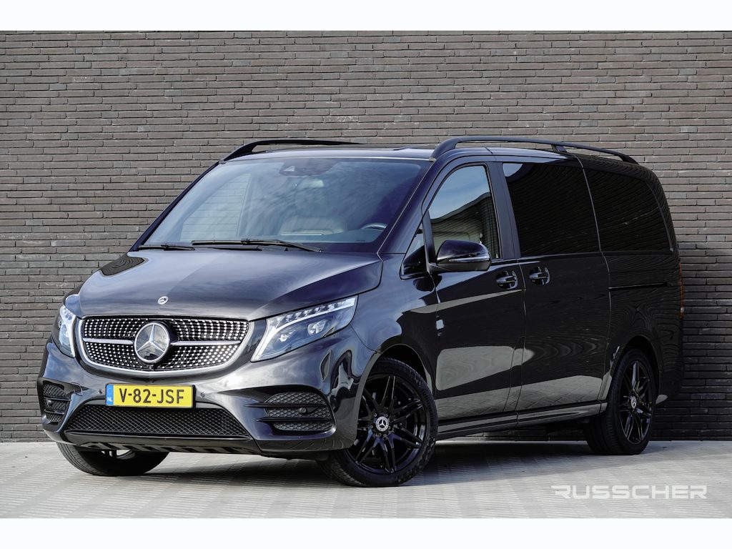Mercedes-Benz V-klasse 300d 237Pk 9G-Tronic | Lang | Dubbele Cabine | Avantgarde Edition | AMG-Line | Night Pakket | Airmatic | 2x Schuifdeur | 19''