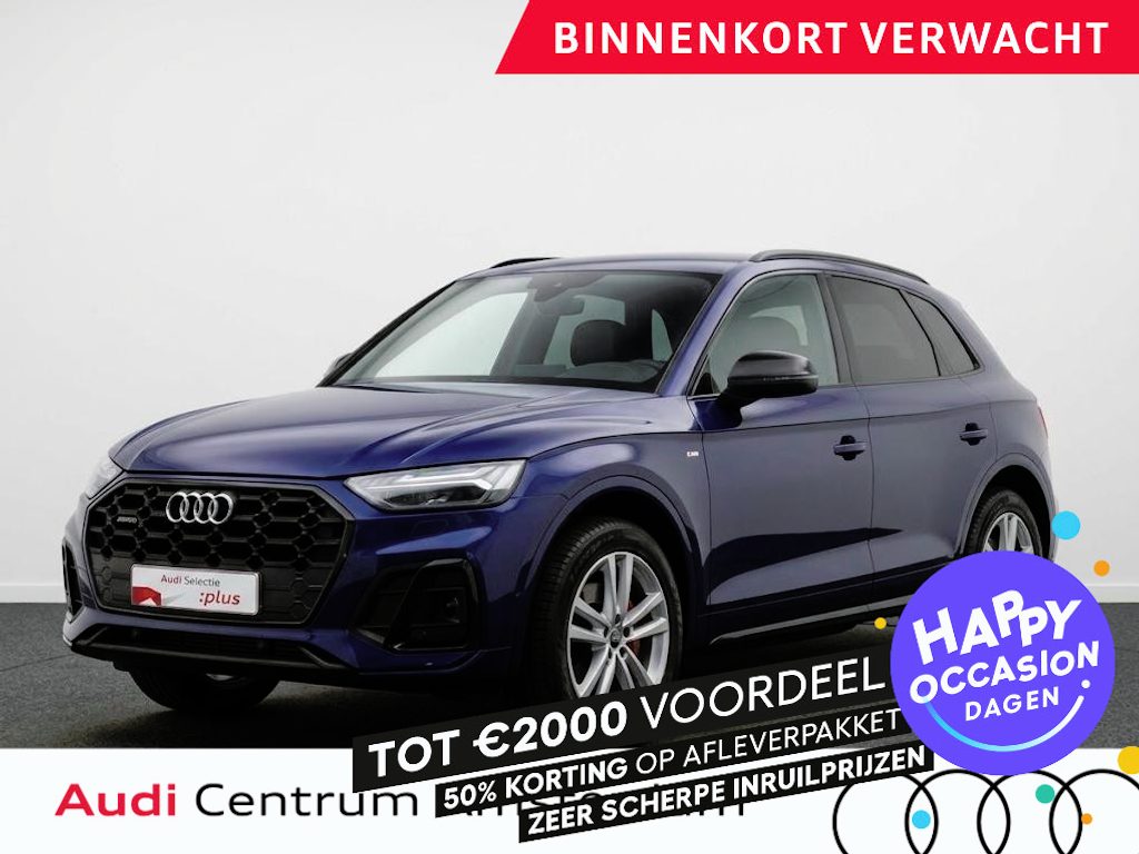 Audi Q5 55 TFSI e S edition Competition 367pk | Panoramadak | 20 inch Lichtmetalen velgen | Navigatie | Matrix Led koplampen