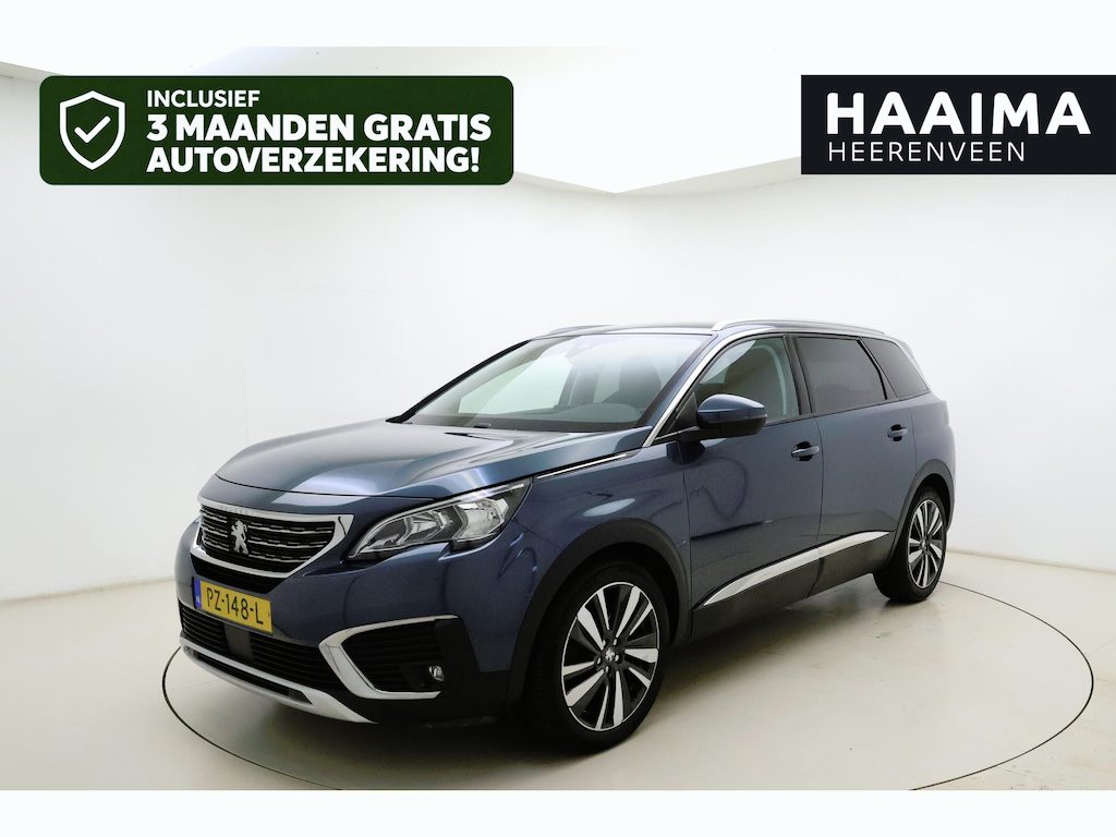 Peugeot 5008 1.2 PureTech 130pk Allure 7-Persoons | Navigatie | trekhaak | Climate control | Apple Carplay/Android Auto | Cruise control |  19" Lichtmetalen velgen