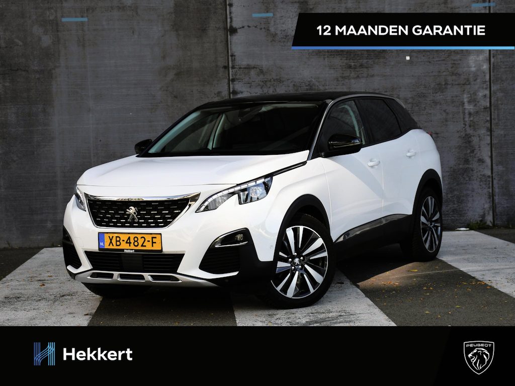 Peugeot 3008 Allure 1.2 PureTech 130pk Automaat 100% DEALER ONDERH. | DODE HOEK | 19''LM | TREKHAAK | CAMERA | APPLE-CARPLAY