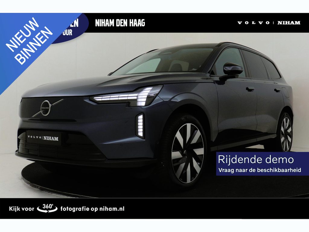 Volvo EX90 SINGLE MOTOR PLUS 6P. 92 kWh *800V!* -PANO.DAK|BOSE|GEVENT.LEDER|360°CAM|PILOT|HEAD-UP DISP.|ELEKTROCHROM.|AUTOM.PARK|PRIVACY.GLAS|21"ALL-SEASON|SoH:100%